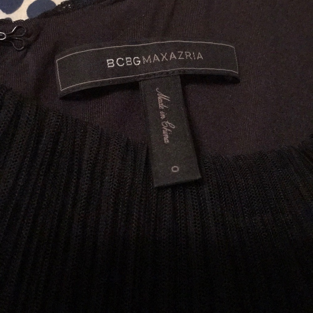 BCBGMAXAZRIA black cocktail dress - Picture 2 of 3
